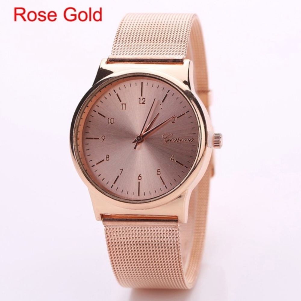 Rose Gold Watch